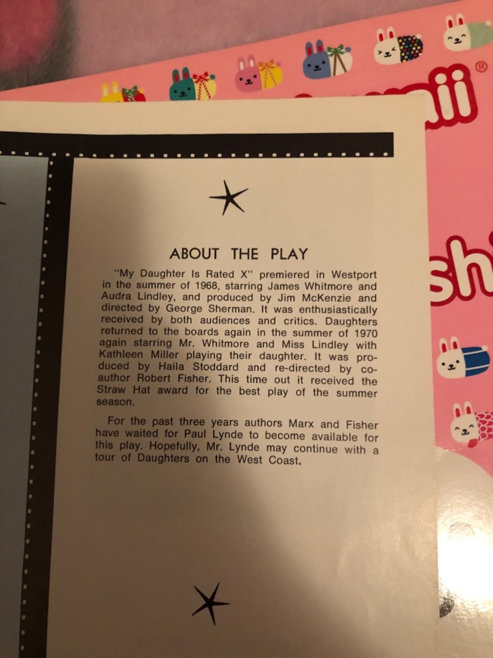 Paul lynde autograph hand signed play book authentic - Picture 9 of 13